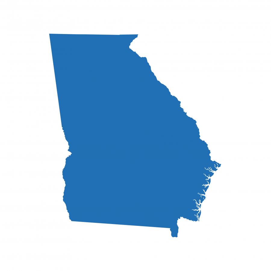Georgia state outline