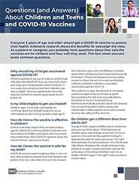 Pediatric Vaccines Q and A preview image